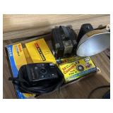 Brownie flash camera, other cameras and film