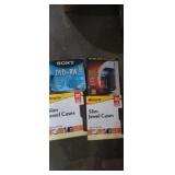 Partial box (6) sony dvd +rw disk, wall outlet