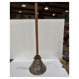 metal and wood laundry plunger rapid washer