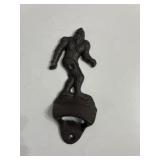 7 in cast iron Sasquatch bottle opener