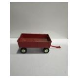 1/16 scale Ertl red steel farm wagon / barge