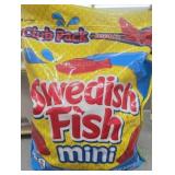 Very large 3lb 8oz bags of Swedish fish minis