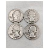1950 silver quarters