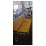Wooden frame couch