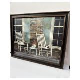 Framed Zhen-Huan Lu art print 23x19