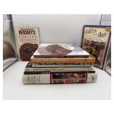 Eight cooking books, creative cooking , great big