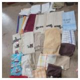 Assorted dish rags and washcloths