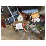 Take all garden items, kitchen tools, and other