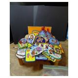 25 OLD SEW ON SCOUT PATCHES,MANY DIFFERENT...