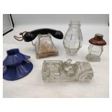 1930s -50s pressed Glass Figural  candy