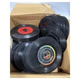 45 RPM vinyl records Assortment