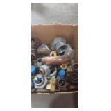 Copper, brass and other assorted plumbing