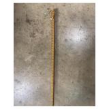 wooden yardstick from Montgomery County Farm