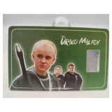 Harry Potter DRACO MALFOY  1g 999.9 fine silver