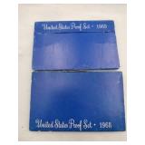 1968,1969 US proof sets