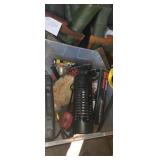 Corded skil drill, Sander, buffer, bug light,