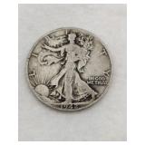 1942 walking liberty half dollar