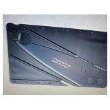2 piece new micro knife credit card folding knife