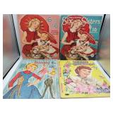 Six sisters Debbie Reynolds Tammy paper dolls
