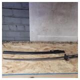 Katana sword with wood sheath