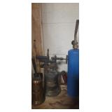 Propane torch and 2 gas blow torches