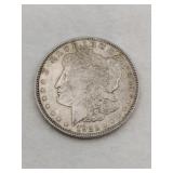 1921 Morgan silver dollar