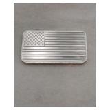 Flag .999 fine silver 1oz bar