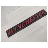 Modern cast iron Winchester sign 14x21/2