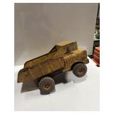 yellow Nylint pressed-steel toy dump truck