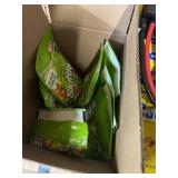 Seven packs of sour skittles