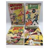 Mystery in space, Action comics, human fly comic