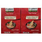 4- 8oz boxes of organic brown rice Ramen noodles