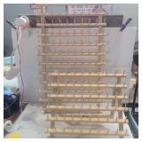 2 June tailor thread racks 14inx15.5in and 26in x