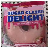12 sugar glazed delight single serve strawberry