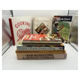 12 cookbooks good housekeeping , microwave ,