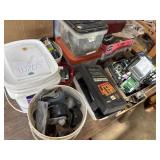 Take all electronics, screws, hardware, casters,