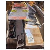 Air filters, handsaw, car jack, other power tools
