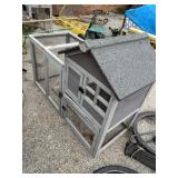 Backyard  chicken coop 53ï¿½ x 25ï¿½ x 3ï¿½ high