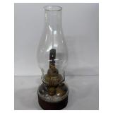Oil lamp with wall mounted lamp handle 13 inch