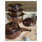 Corning Visions Amber (Smoked Brown) Glass