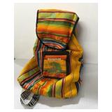 fabric drawstring backpack ï¿½Bahamasï¿½ bag