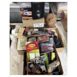 Remote controls, batteries, golf balls, CO2