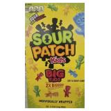 Box of 240 individually wrapped sour patch kids