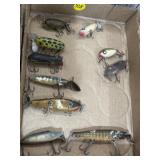 Vintage fishing lures
