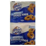 8 packages of white castle chicken rings