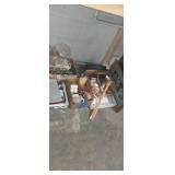 Candles, wooden shelfs , home decor, framed art ,