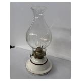 Oil lamp With ceramic bottom 12in