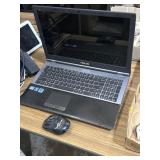 ASUS U56E series 15.6-inch laptop with power