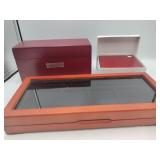 3 Collectible coin cases