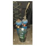 Propane torch and extra tanks